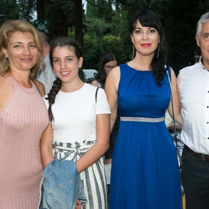 Družina Gantar in Adrijana Krajnc Vasovič